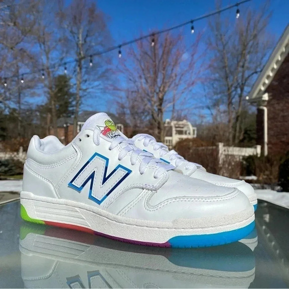 New Balance 480 Low Sneakers Kawhi Jolly Ranch Womens 8 - Picture 4 of 11